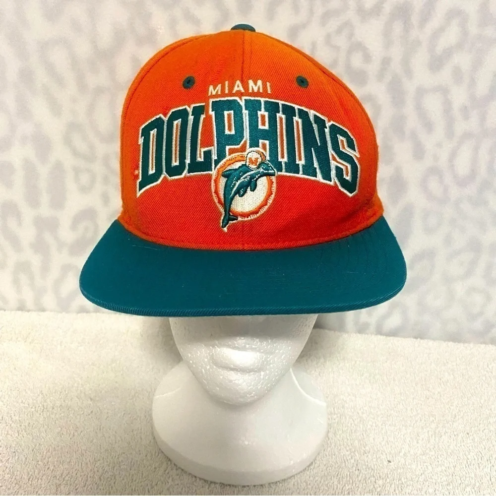 NFL Vintage Collection Miami Dolphins Wool Nostalgia Co.SnapBack Hat Cap